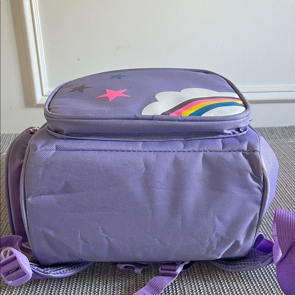 Like 🆕 Pink and Purple Unicorn Kids Backpack 14 x 10 inch - Picture 5 of 6